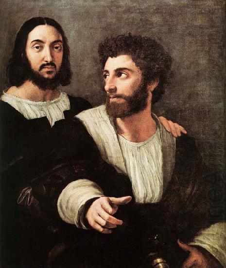 RAFFAELLO Sanzio Double Portrait oil painting picture